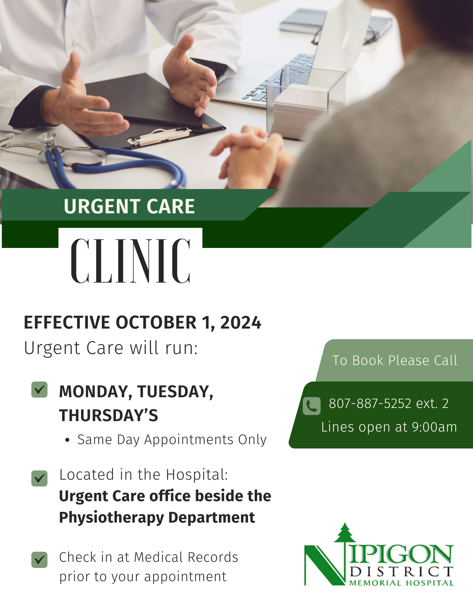 October Urgent Care